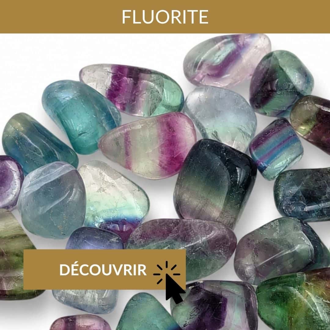 fluorite pierre pour la clarté mentale et la concentration