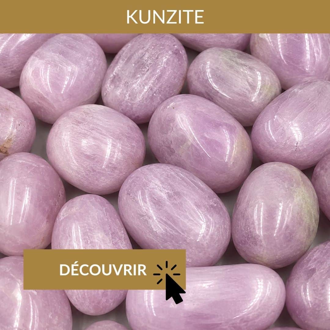 kunzite pierre pour la gestion des émotions, sensibilité