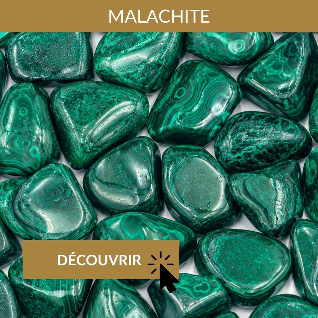 malachite pierre pour transformer la douleur en force