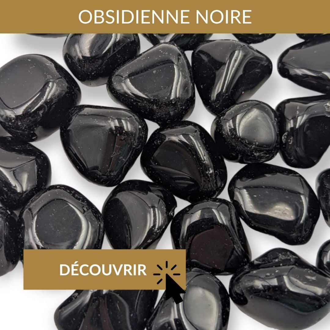 obsidienne noire pierre pour un ancrage profond