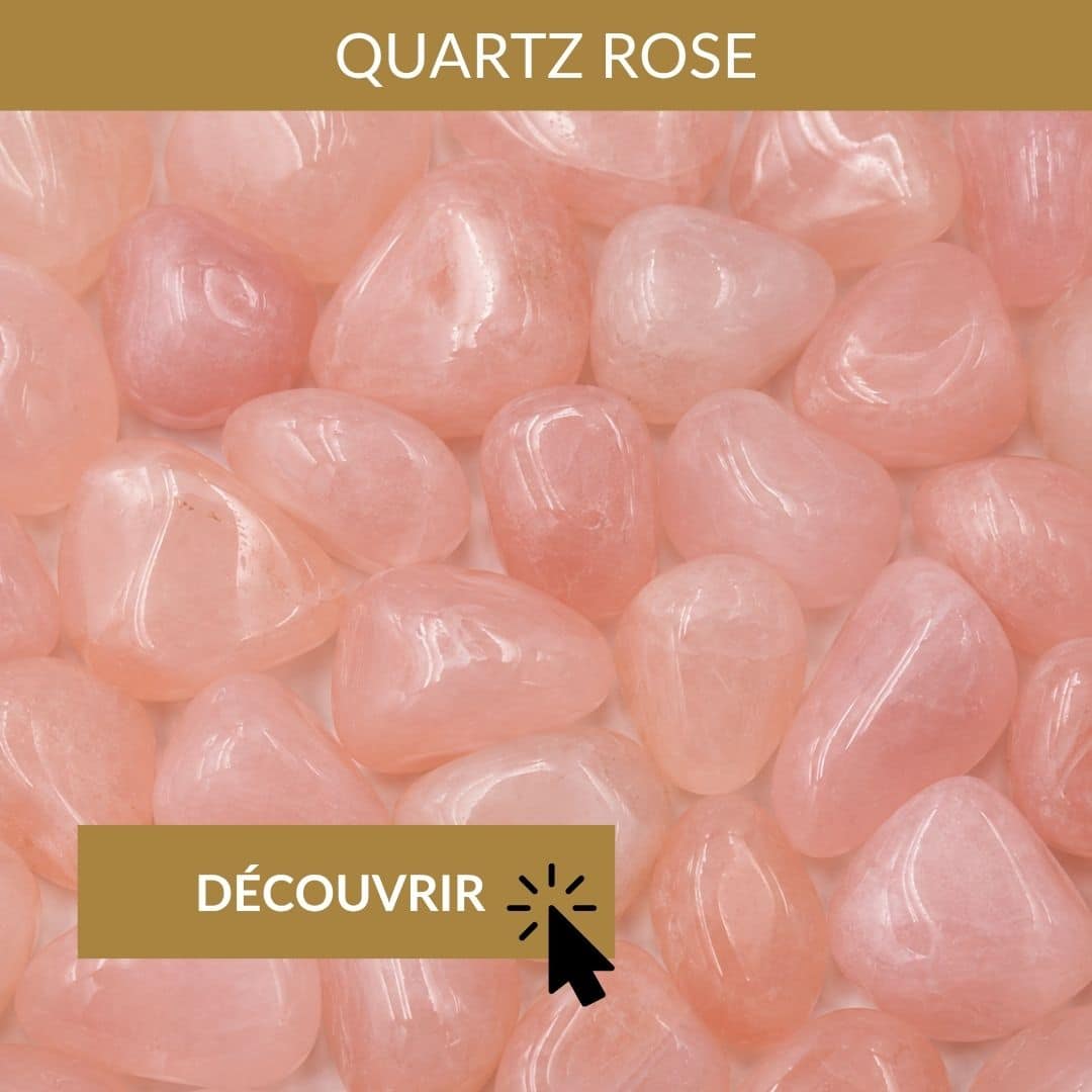 quartz rose pierre de réconfort après un chagrin