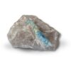 Aigue marine sur quartz 264g