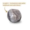 géode améthyste bords polis