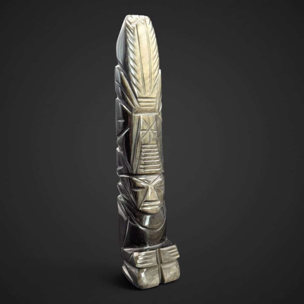 guerrier totem aztèque 20cm