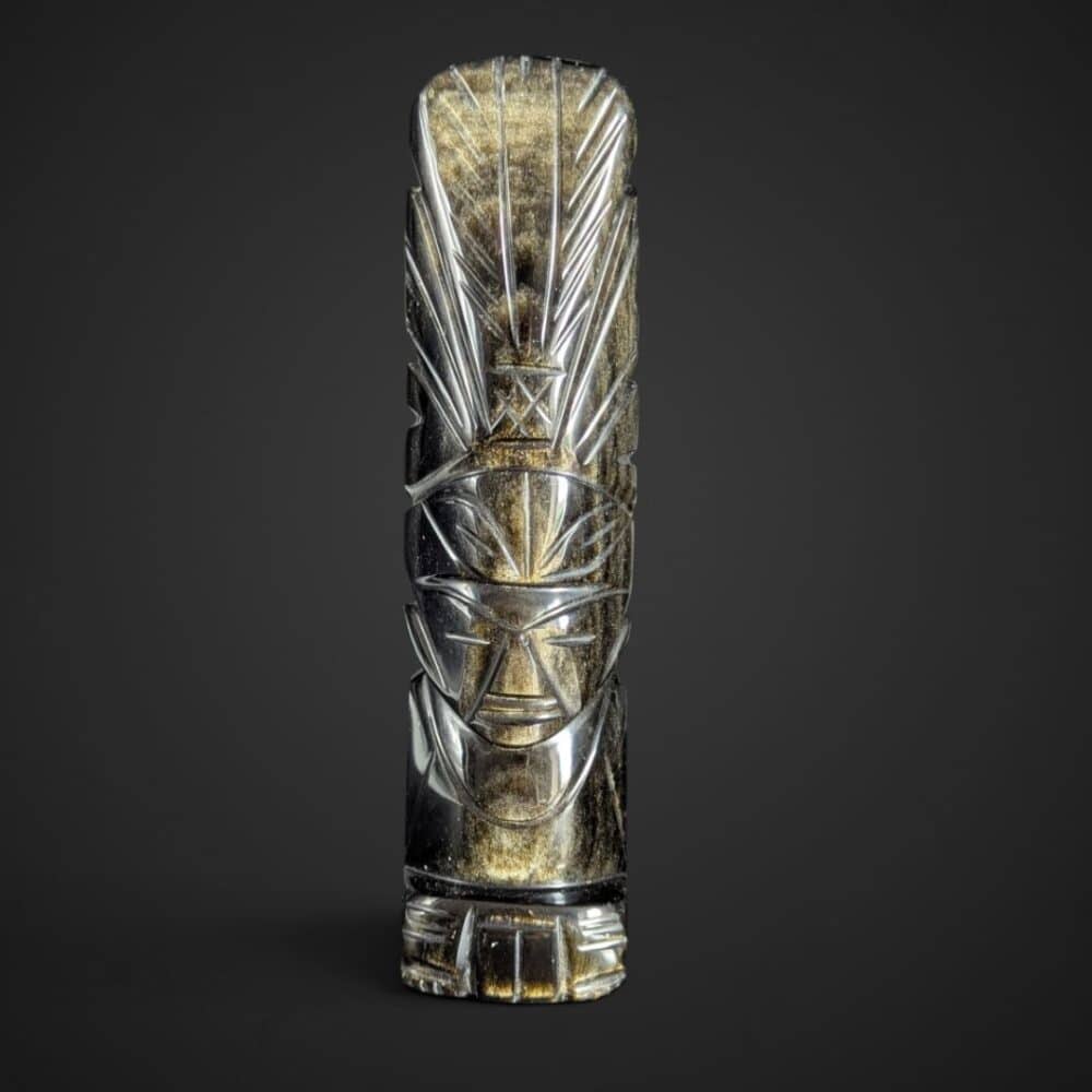 guerrier totem aztèque 20cm n°4