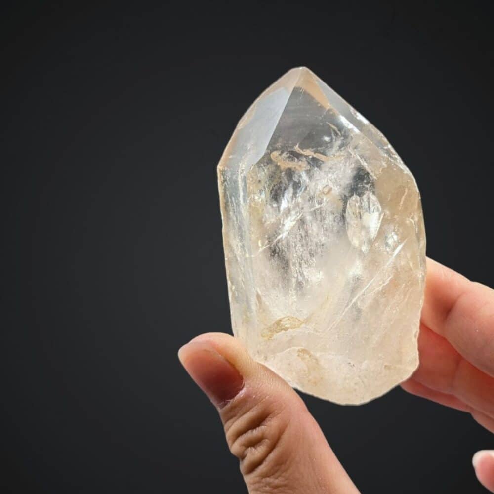 quartz lémurien 136g