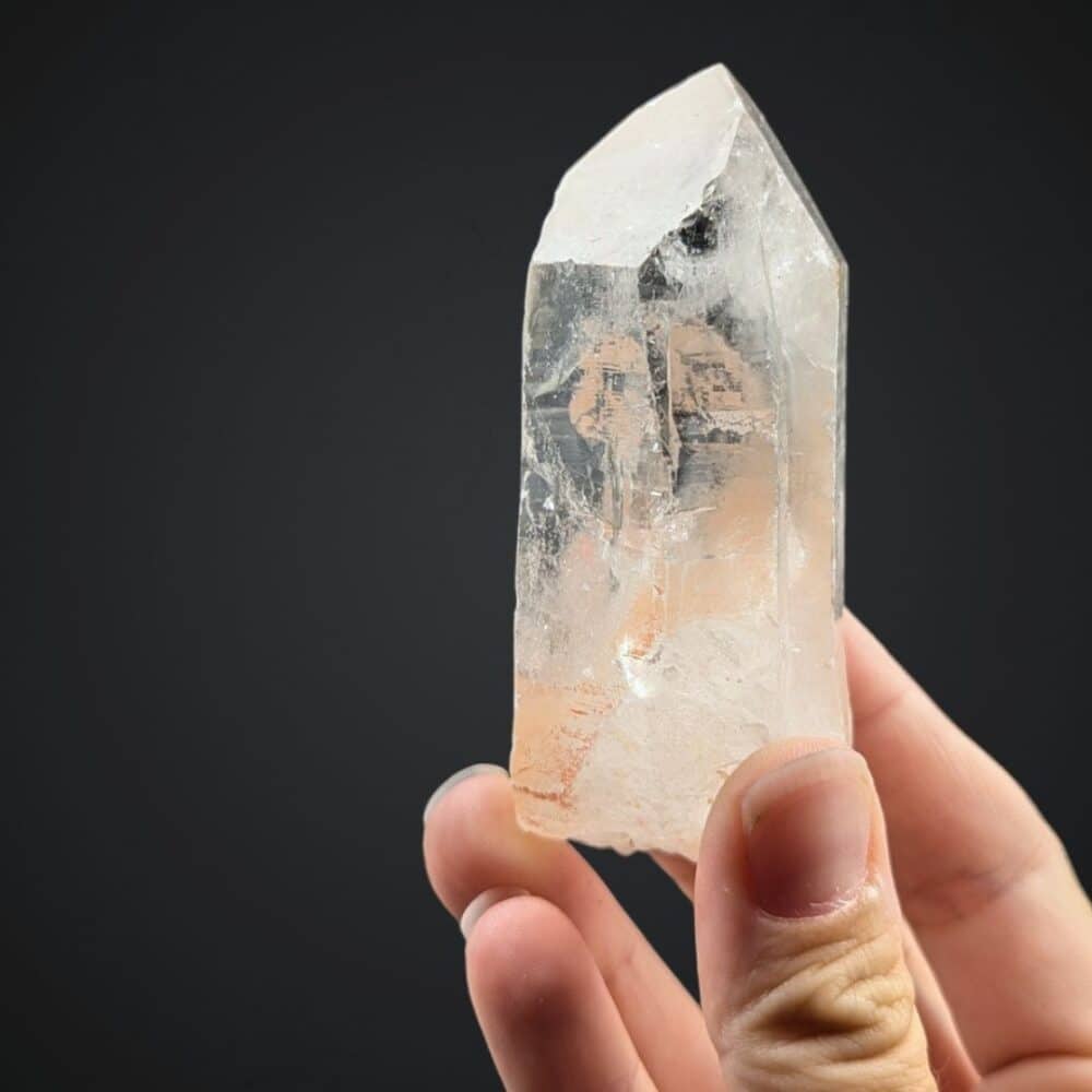 quartz lémurien 138g