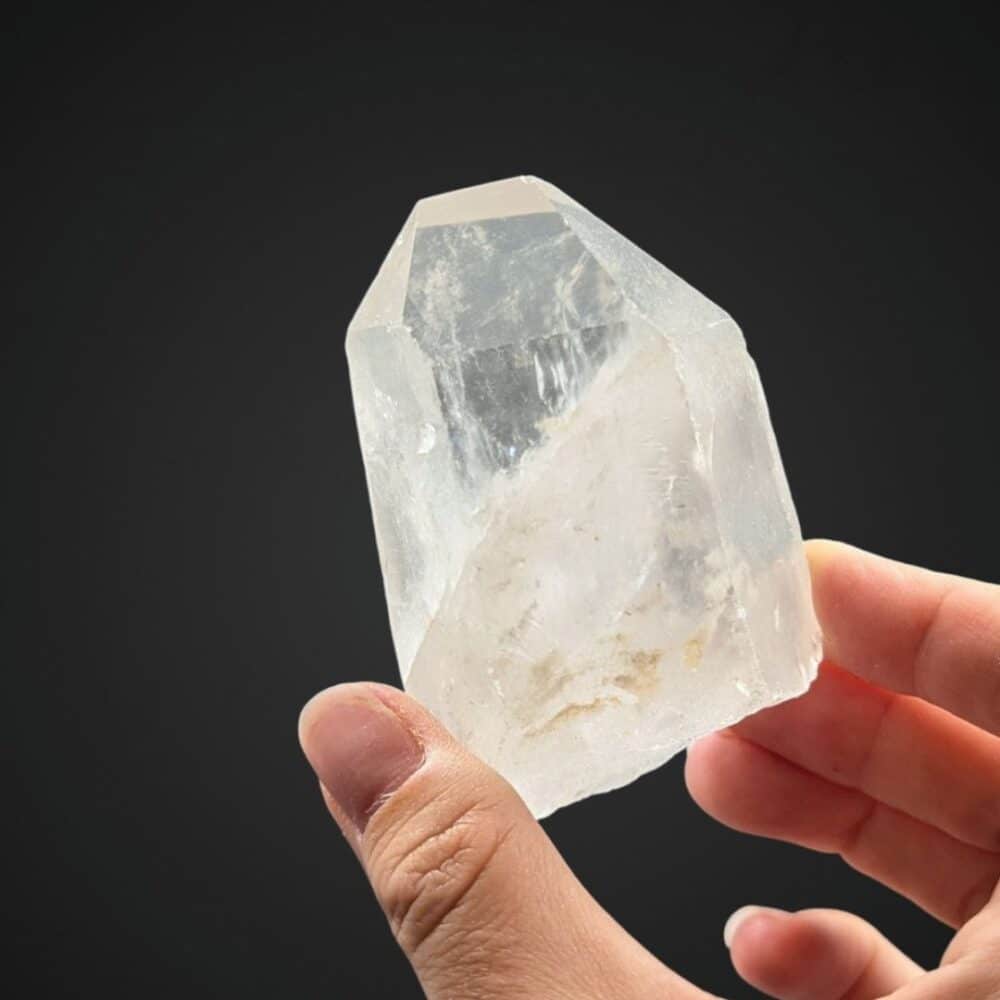 quartz lémurien 161g