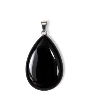 pendentif obsidienne pierre naturelle