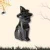 chat halloween obsidienne