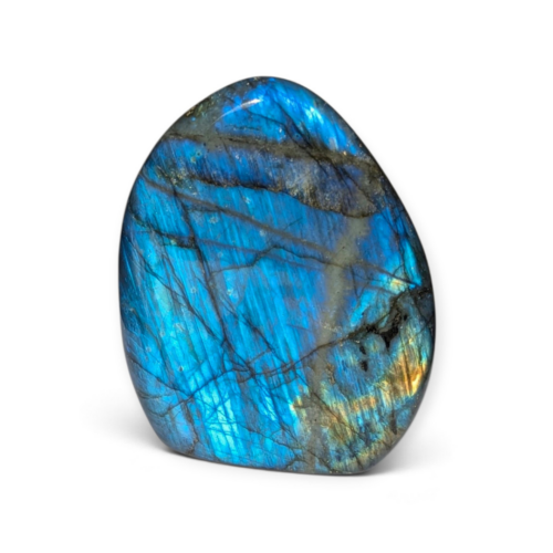 Labradorite reflets bleus 460g