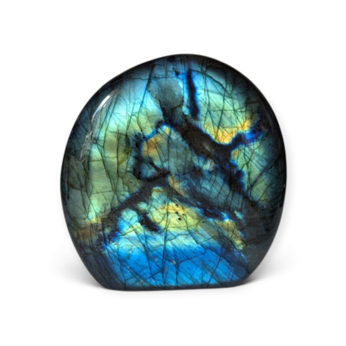 Labradorite multicolore 679g
